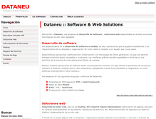 Tablet Screenshot of dataneu.com.ar